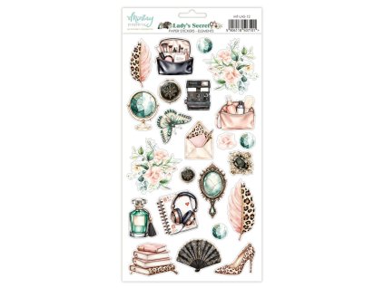 mintay ladys secret 6x12 inch paper stickers eleme 7 11zon