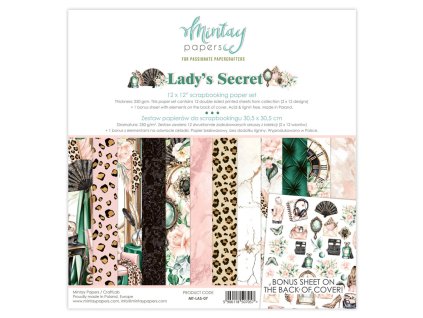 mintay ladys secret 12x12 inch scrapbooking paper 8 11zon