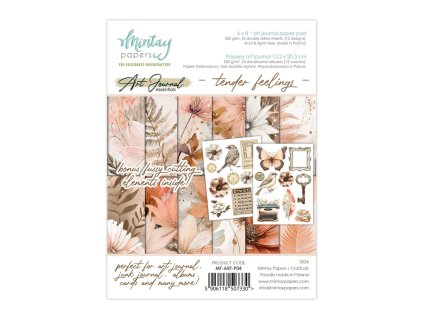 mintay art journal paper pad 6x8 inch tender feeli 10 11zon