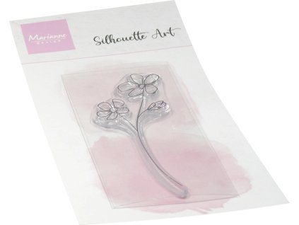 marianne design clear stamps silhouette art violet 82 11zon