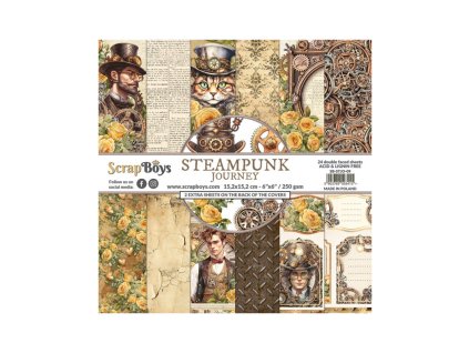 sada papiru steampunk journey 152x152 scrapboys
