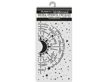 stamperia secret diary thick stencil 12x25cm cosmi 221 11zon