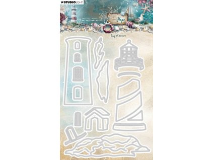 studio light tide of hope cutting die lighthouse j