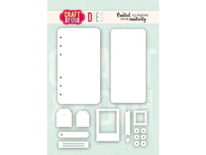 craft you design journal base dies cw397
