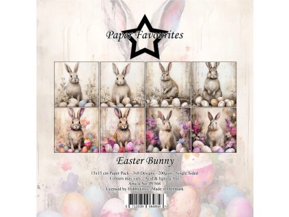 paper favourites easter bunny 6x6 inch paper pack 27 11zon
