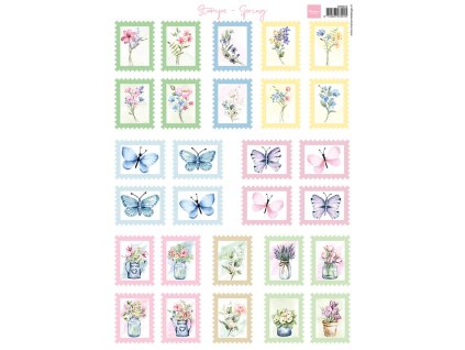marianne design decoupage sheet a4 stamps spring v 50 11zon