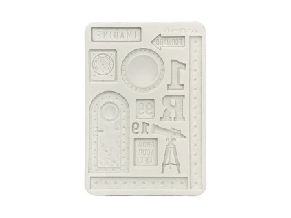 stamperia a new beginning a5 silicon mould telesco 6 11zon