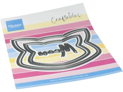 marianne design craftables cat frame cr1732 69 11zon