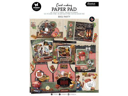 studio light bbq party a4 essentials card making p 10 11zon