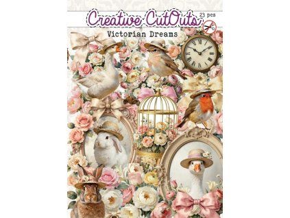 creatief art victorian dreams die cuts creative cu 4 11zon