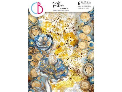 ciao bella celestial a4 vellum paper patterns 6pcs 7 11zon