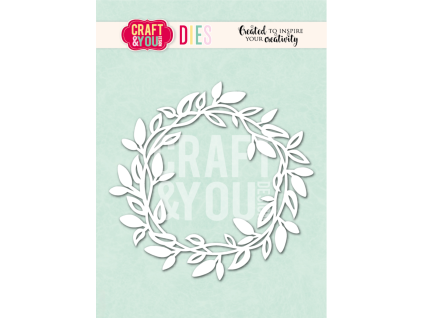 craft you design leaf wreath dies cw408 (1)