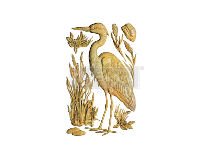 re design with prima feathered stillness 5x8 inch