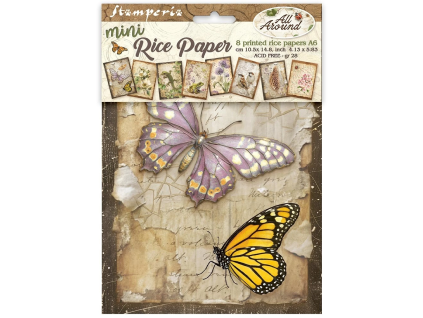 stamperia all around a6 mini rice paper selection 3 11zon