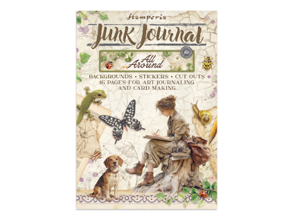 stamperia all around junk journal stickers backgro 10 11zon