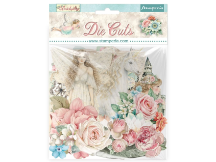 stamperia wonderland die cuts assorted 42pcs dfldc 2 11zon