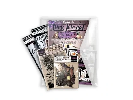 stamperia halloween art journaling selection by vi