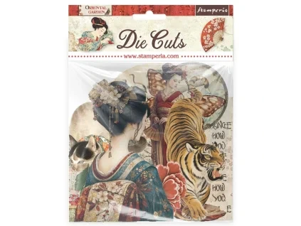 stamperia oriental garden die cuts assorted dfldc1