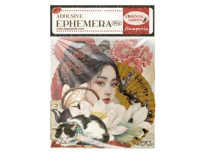 stamperia oriental garden ephemera dflct87