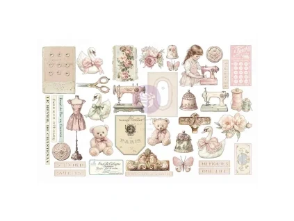 prima marketing buttons keepsakes ephemera stitche