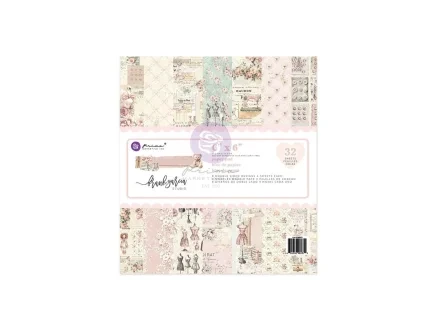 prima marketing buttons keepsakes 6x6 inch paper p