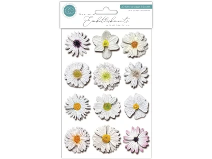 craft consortium 3d decoupage stickers flowers ces