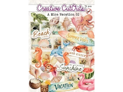 creatief art a mice vacation 02 die cuts creative