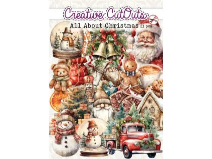 creatief art all about christmas die cuts creative