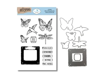 elizabeth craft designs beautifully worn stamp and