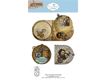 elizabeth craft designs beautifully worn die round