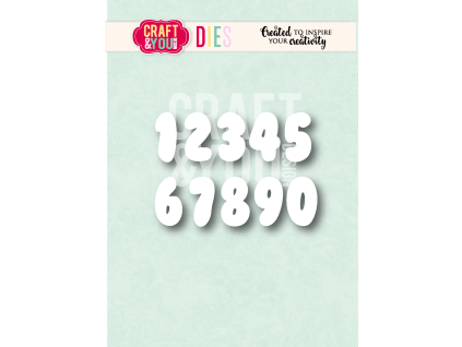 craft you design bubble numbers dies cw416