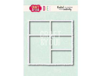 craft you design layout old frame dies cw414