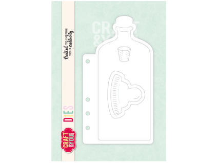 craft you design bottle journal base dies by bea c