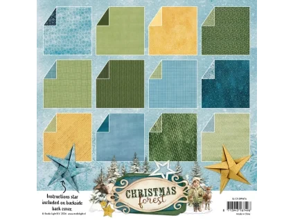 studio light christmas forest 8x8 inch multi purpo