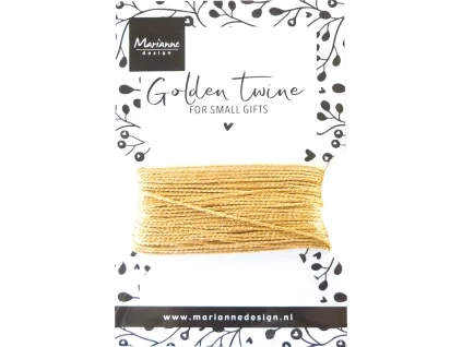 marianne design decorations golden twine ca3233