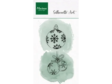 marianne design clear stamps silhouette art orname