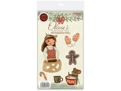 craft consortium olivias christmas tale clear a6 p
