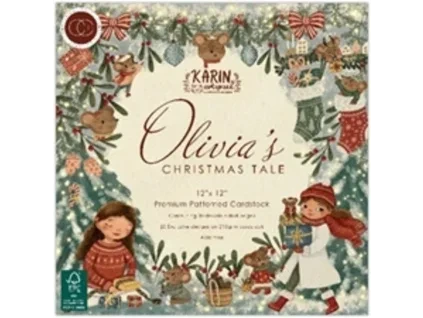 craft consortium olivias christmas tale 12x12 inch
