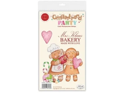 craft consortium gingerbread party photopolymer a6
