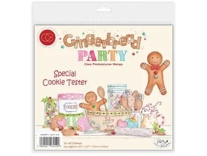 craft consortium gingerbread party a6 photopolymer