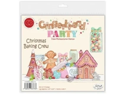 craft consortium gingerbread party a6 photopolymer