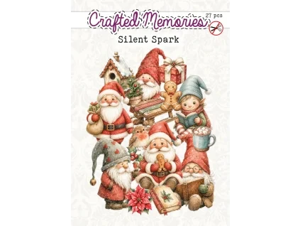 creatief art silent spark die cuts crafted memorie
