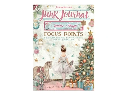 stamperia winter magic junk journal a5 focus point