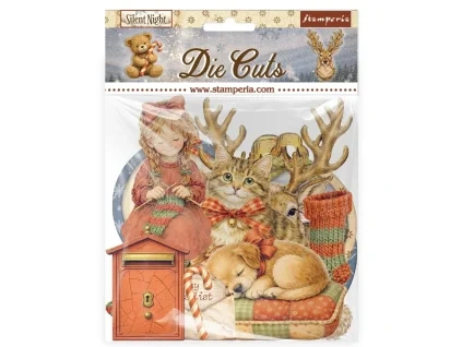 stamperia silent night die cuts assorted dfldc140 (1)