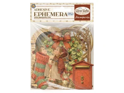 stamperia silent night ephemera dflct88