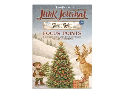 stamperia silent night junk journal a5 focus point