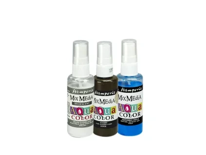 stamperia silent night aquacolor paint kit 3pcs ka