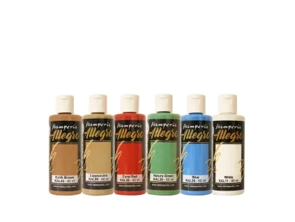 stamperia silent night allegro paint kit 6pcs kalk