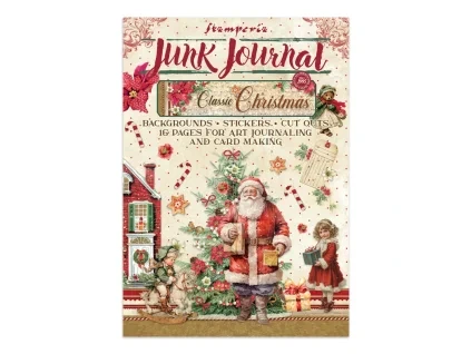 stamperia classic christmas junk journal stickers