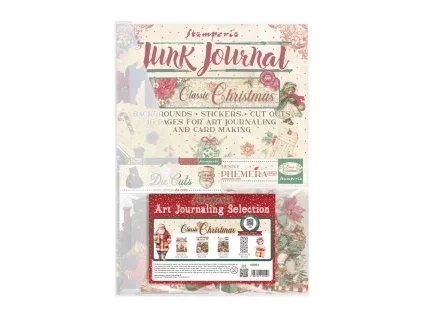 stamperia classic christmas art journaling selecti